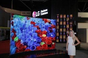 LG Electronics USA Business Solutions today announced digital signage displays based on revolutionary OLED technology