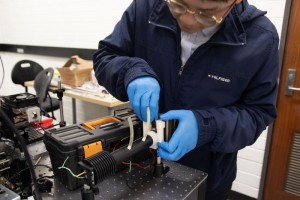 Metasurface Microspectrometer experimental set up CREDIT c University of Melbourne