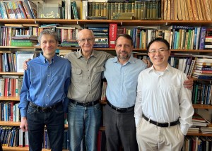 Texas AMs core members of the RISE Hub include IQSE physicists l-r Aleksei Zheltikov, Marlan Scully, Alexei Sokolov and Zhenhuan Yi Arash AziziInstitute for Quantum Science and Engineering