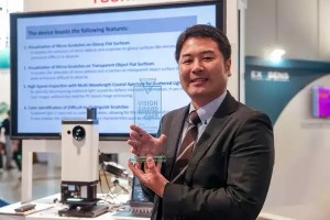 he Toshiba Teli Corporation won the VISION Award 2024 worth3,000 for its innovation OneShotBRDF Technology Revolutionizing Surface Flaw Detection on Glossy and Flat MaterialsPicture credits Landesmesse Stuttgart GmbHCo KG