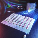 Researchers have developed a new intelligent photonic sensing-computing chip that can process, transmit and reconstruct images of a scene within nanoseconds CREDIT Wei Wu, Tsinghua University